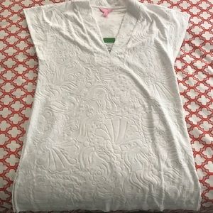 Lilly Pulitzer resort White Finsbury cover up